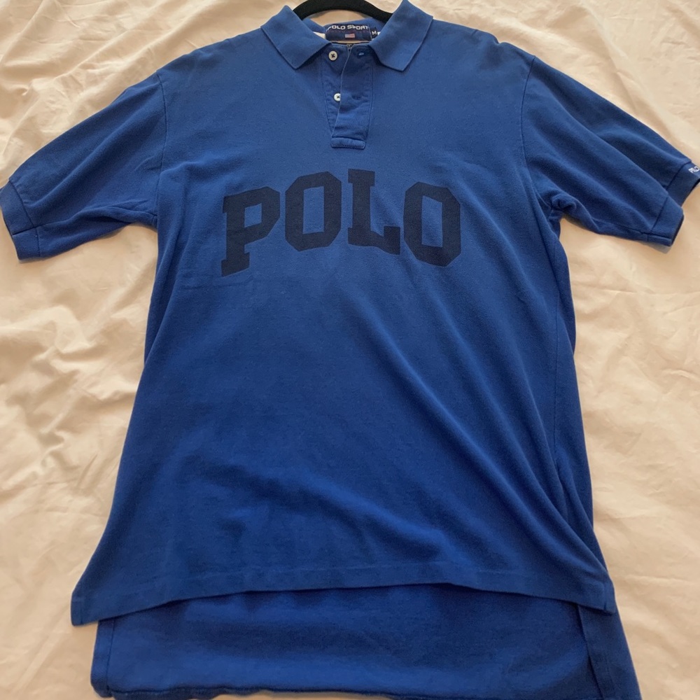 OG Polo spellout Polo Sport shirt.  Rare!